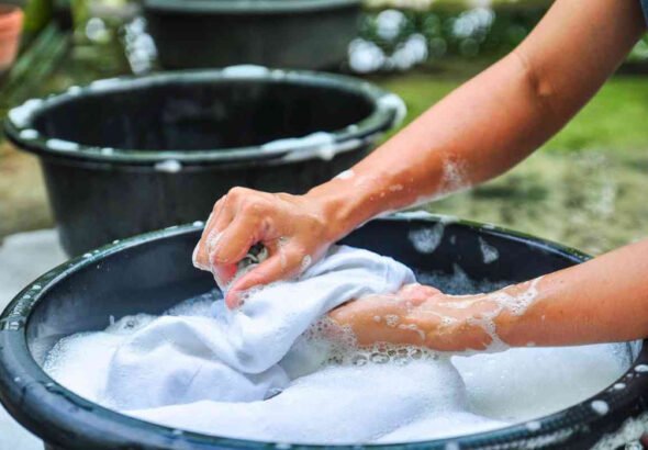 wash