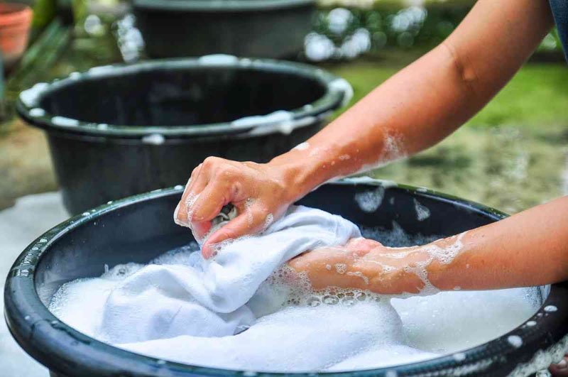 wash